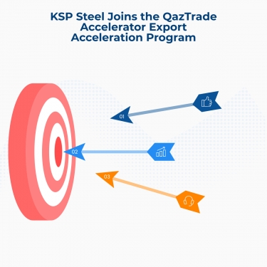 KSP Steel Joins the QazTrade Accelerator Export Acceleration Program